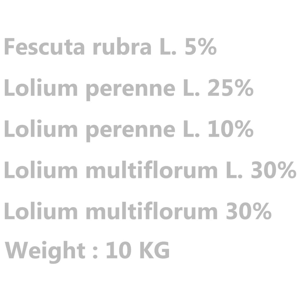 Nurmikon siemenet 10 kg - Harrastajankoti.fi