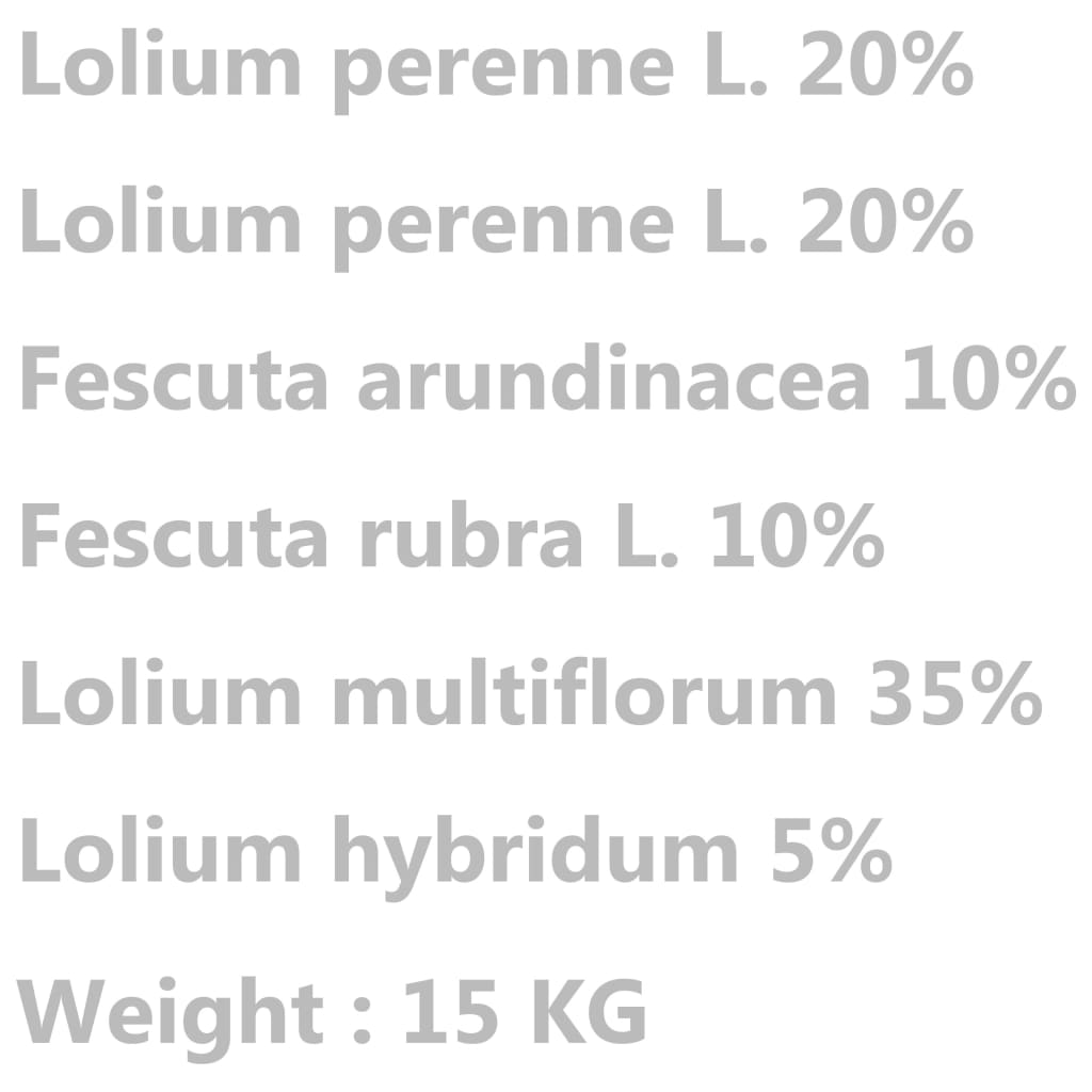 Nurmikon siemenet kuivalle ja kuumalle kasvualustalle 15 kg - Harrastajankoti.fi