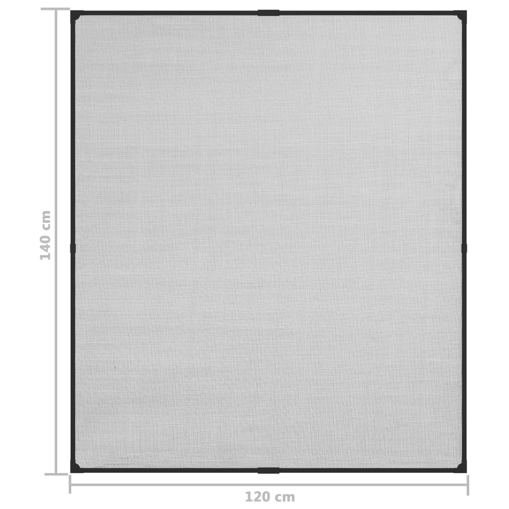 Magneettinen hyönteisverkko ikkunaan antras 120x140cm lasikuitu - Harrastajankoti.fi