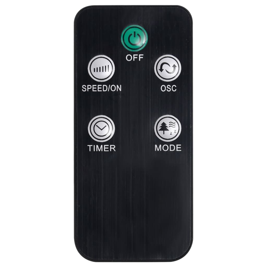 Tornituuletin kaukosäätimellä ja ajastimella Φ24x80cm valkoinen - Harrastajankoti.fi