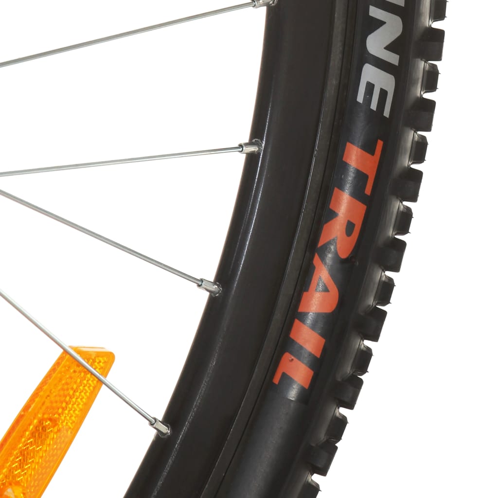 Maastopyörä 21 vaihdetta 27,5" renkaat 42 cm runko punainen - Harrastajankoti.fi