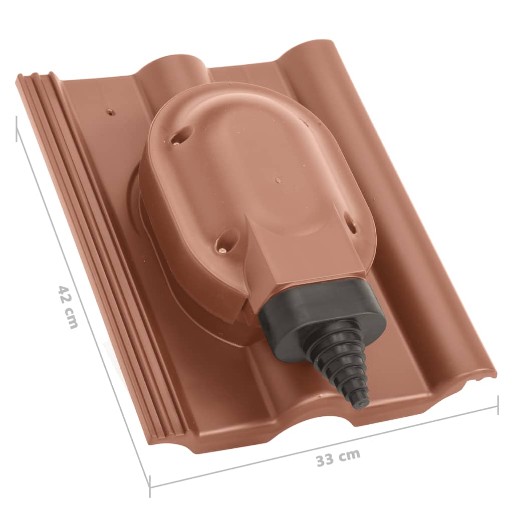 Aurinkopaneelijohdon läpivienti Frankfurt-katolle tiilenpun. - Harrastajankoti.fi