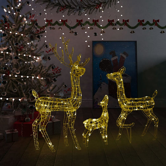 Poroperhe joulukoriste akryyli 300 LED-valoa lämmin valkoinen - Harrastajankoti.fi