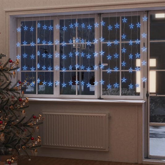 LED-valoverho tähtikeijuvalot 500 LEDiä sininen 8-toimintoa - Harrastajankoti.fi