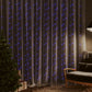 LED-valonauhaverho keijuvalot 3x3 m 300xLED sininen 8 toimintoa - Harrastajankoti.fi