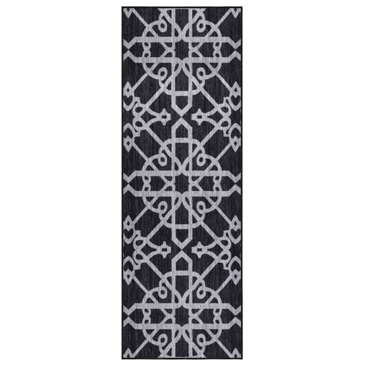 Käytävämatto musta 80x250 cm - Harrastajankoti.fi