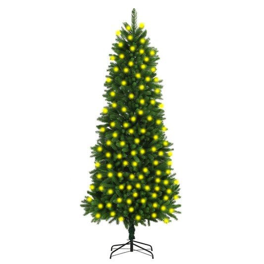 Tekojoulukuusi LED-valoilla 240 cm vihreä - Harrastajankoti.fi