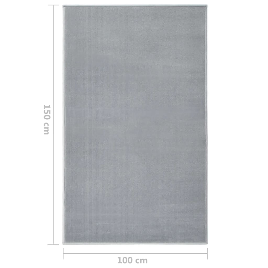 Käytävämatto BCF harmaa 100x150 cm - Harrastajankoti.fi