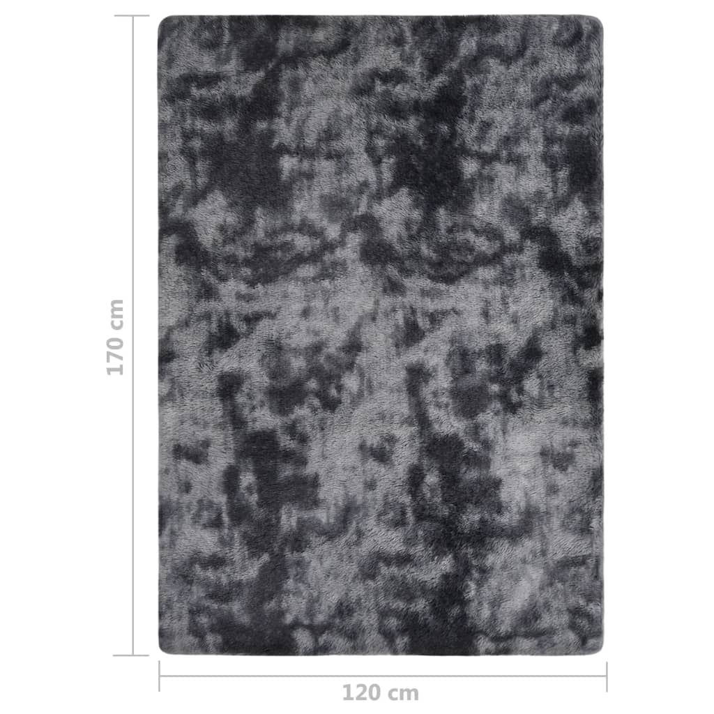 Shaggy-matto antrasiitti 170x120 cm - Harrastajankoti.fi