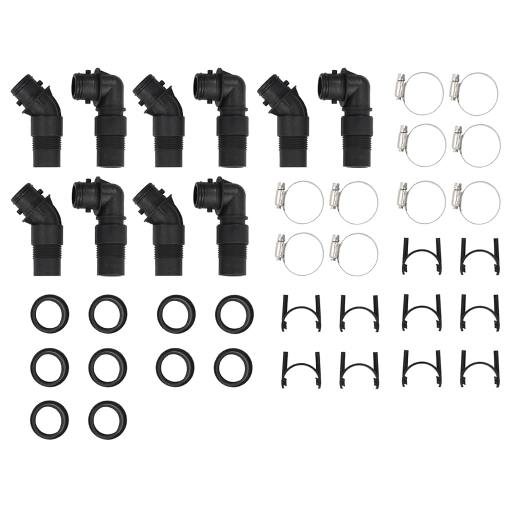 Uima-altaan aurinkovoimalämmitin 5 kpl 75x75x36 cm HDPE alum. - Harrastajankoti.fi