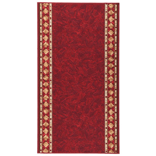 Käytävämatto punainen 80x150 cm liukumaton - Harrastajankoti.fi