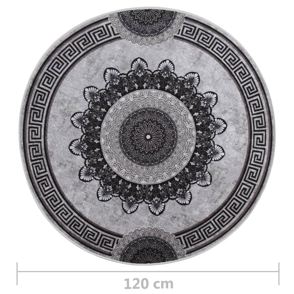 Matto pestävä φ120 cm monivärinen liukumaton - Harrastajankoti.fi