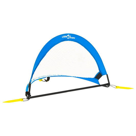 Lasten jalkapallomaalisarja säilytyslaukulla 75,5x46x48 cm - Harrastajankoti.fi