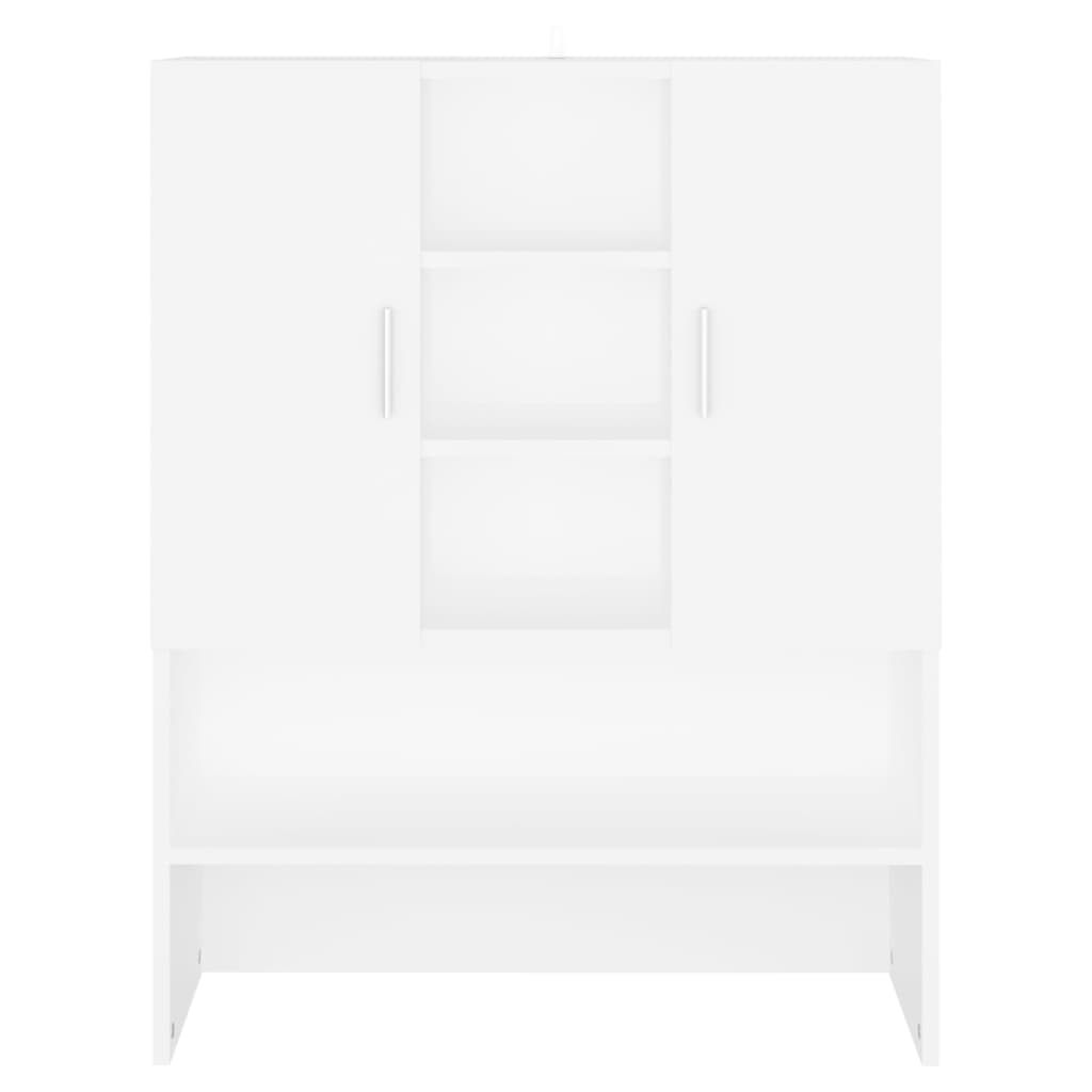 Pesukonekaappi valkoinen - Harrastajankoti.fi