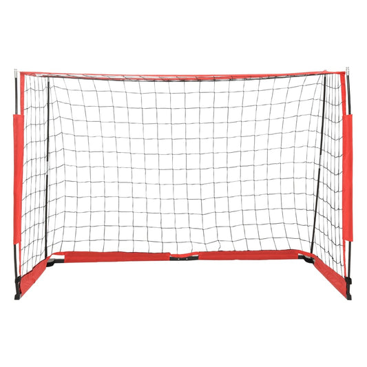 Jalkapallomaali 184x91x124,5 cm teräs - Harrastajankoti.fi