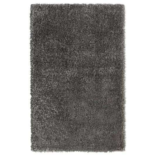 Korkeanukkainen Shaggy matto antrasiitti 200x290 cm 50 mm - Harrastajankoti.fi