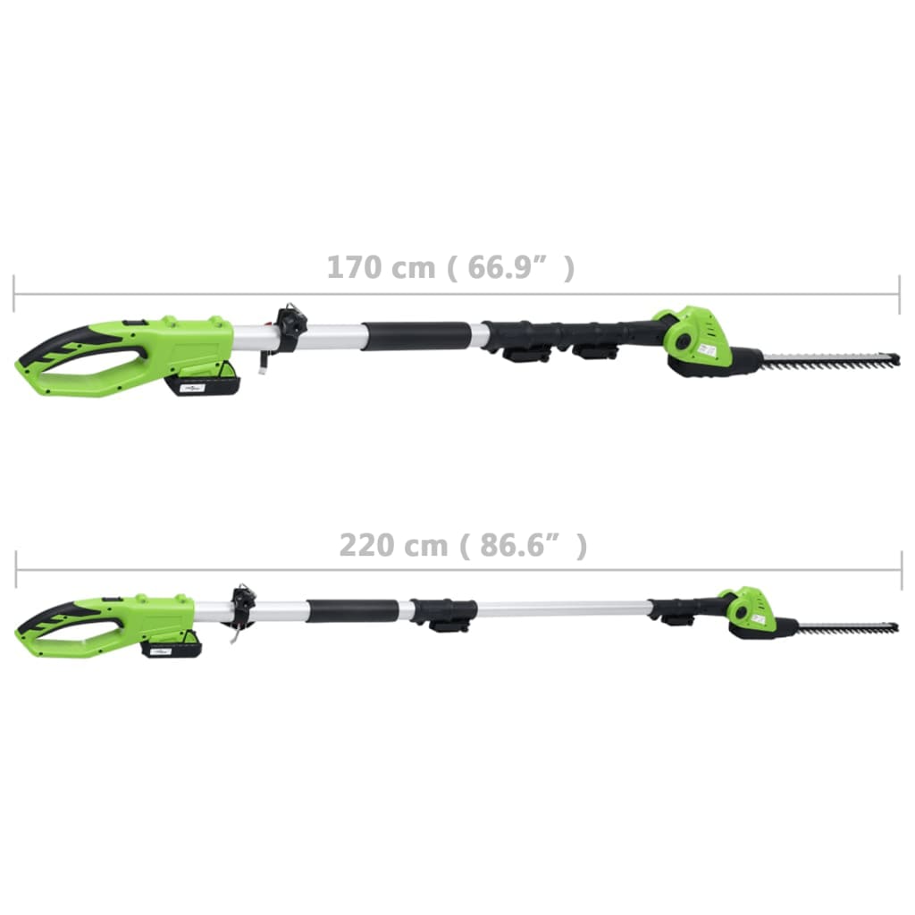 2-in-1 Varsitrimmeri ja -saha akulla 20V 1500 mAh Li-ion - Harrastajankoti.fi