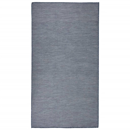 Ulkomatto Flatweave 80x150 cm sininen - Harrastajankoti.fi