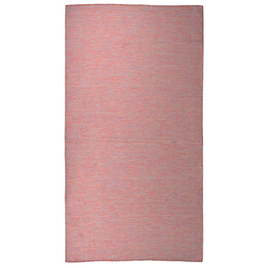 Ulkomatto Flatweave 80x150 cm punainen - Harrastajankoti.fi