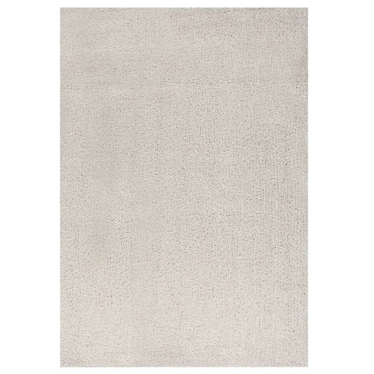 Pörrömatto korkeanukkainen kerma 140x200 cm - Harrastajankoti.fi