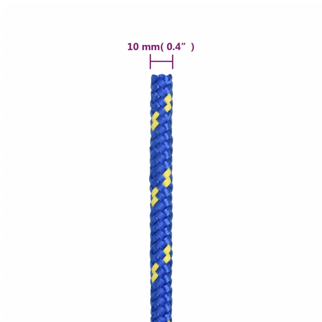 Veneköysi sininen 10 mm 100 m polypropeeni - Harrastajankoti.fi