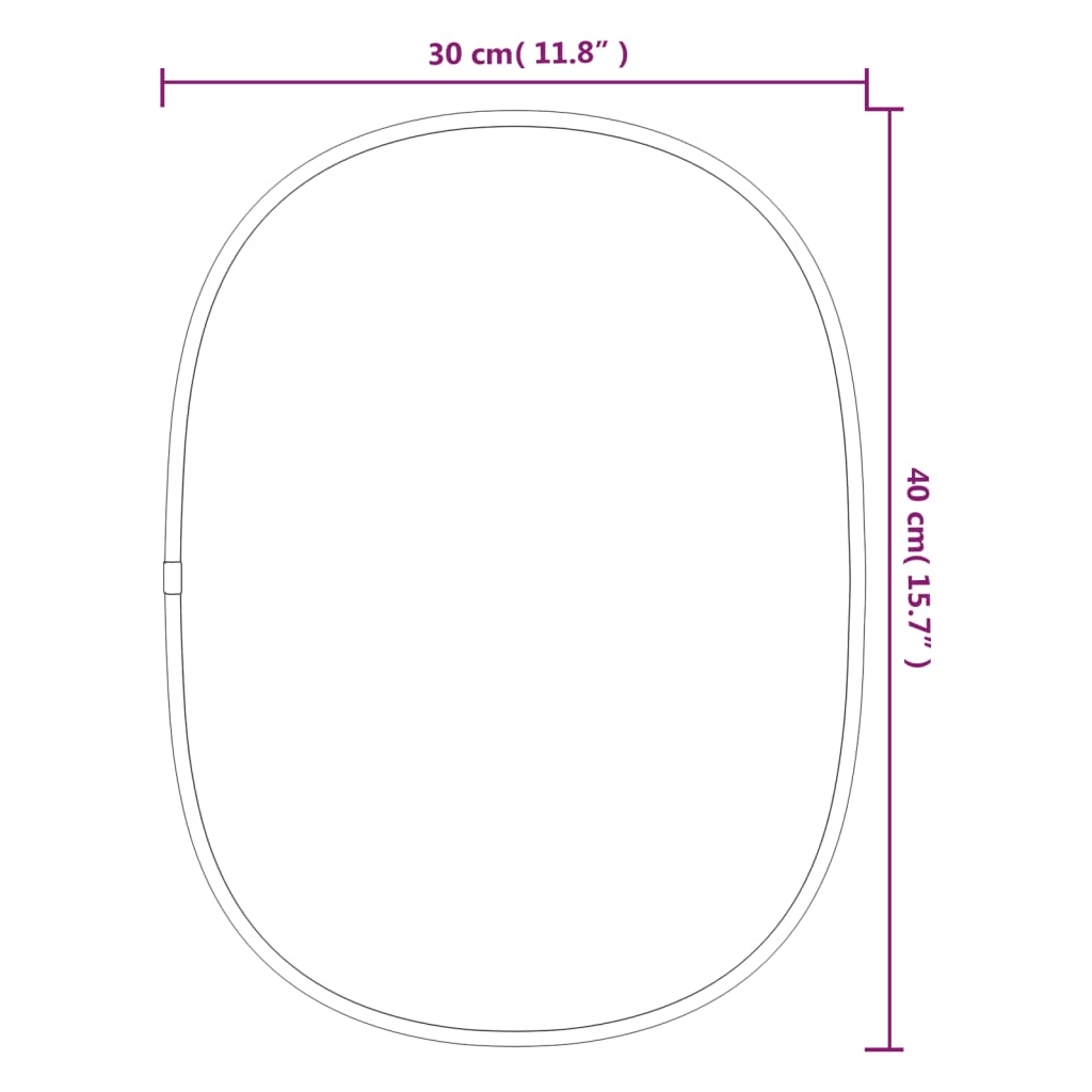 Seinäpeili kulta 40x30 cm - Harrastajankoti.fi