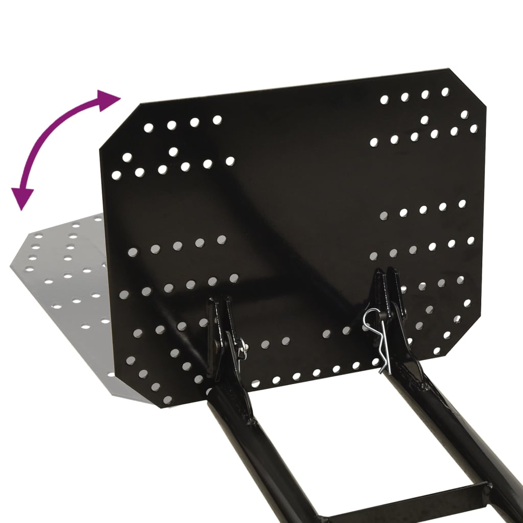 Mönkijän lumiaura 150x38 cm musta - Harrastajankoti.fi