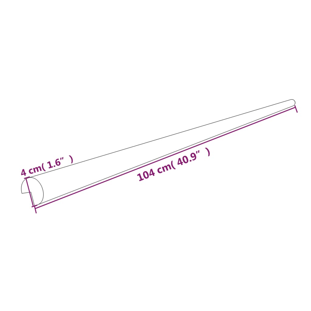 Kulmasuojat 2 kpl keltainen ja musta 4x4x104 cm PU - Harrastajankoti.fi