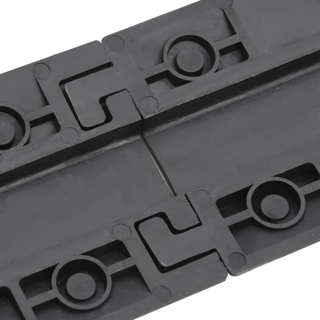 Kaapelisuojarampit 2 kpl 98,5 cm musta - Harrastajankoti.fi