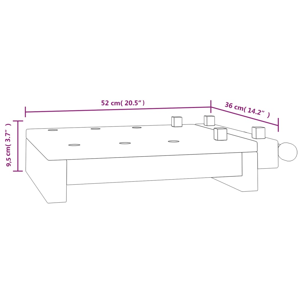Työpenkin työtaso ruuvipuristimella 52x36x9,5 cm akasiapuu - Harrastajankoti.fi