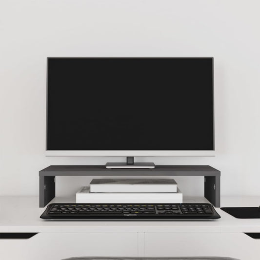 Näyttökoroke harmaa 50x27x10 cm täysi mänty - Harrastajankoti.fi