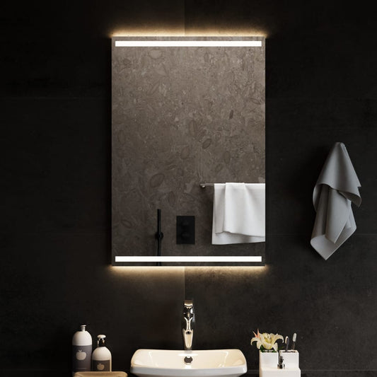 Kylpyhuoneen LED-peili 60x90 cm - Harrastajankoti.fi
