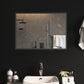 Kylpyhuoneen LED-peili 50x70 cm - Harrastajankoti.fi
