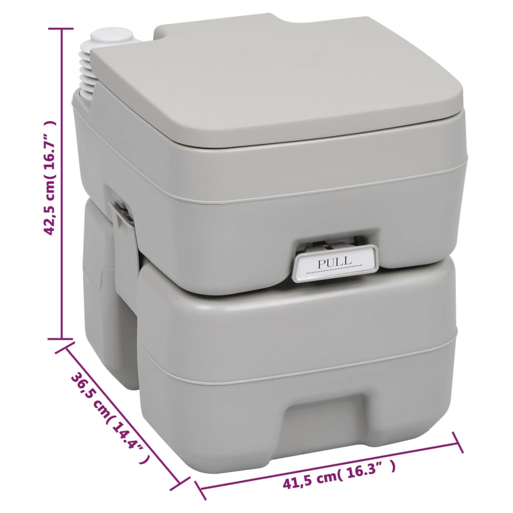 Kannettava retkeily-WC ja käsinpesuallassarja - Harrastajankoti.fi