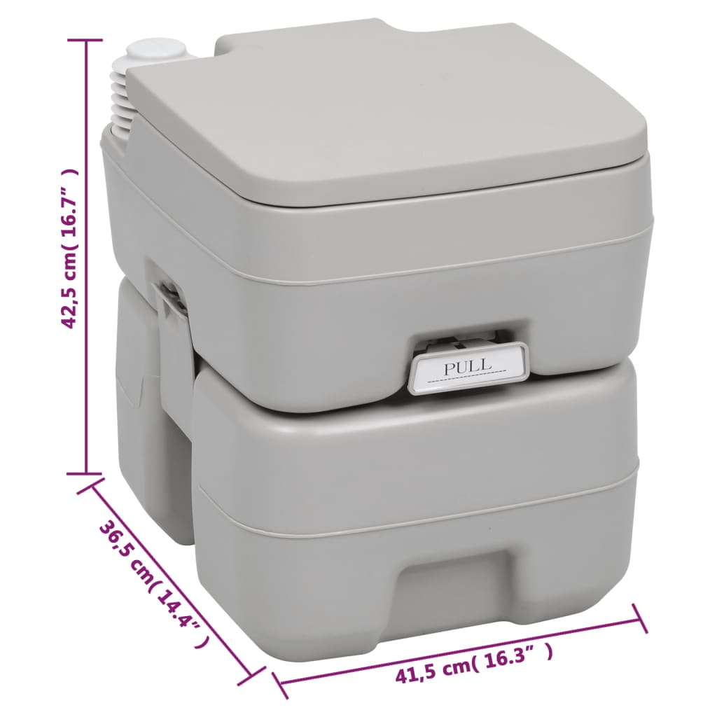 Kannettava retkeily-WC ja käsinpesuallassarja - Harrastajankoti.fi