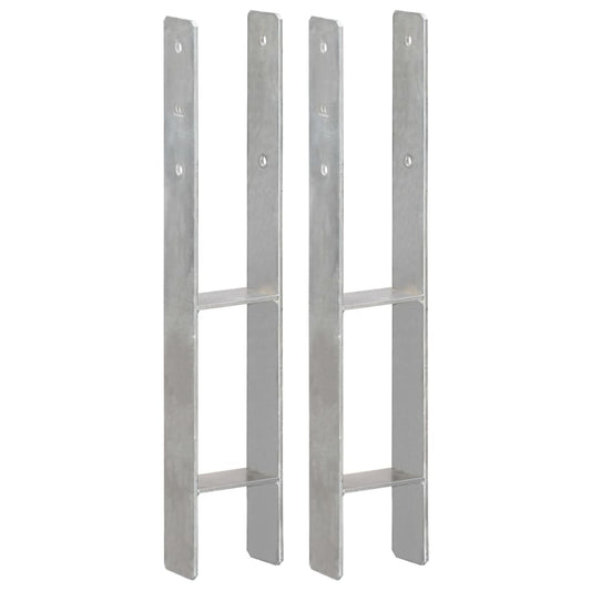 Aita-ankkurit 2 kpl hopea 10x6x60 cm galvanoitu teräs - Harrastajankoti.fi