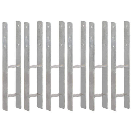 Aita-ankkurit 6 kpl hopea 10x6x60 cm galvanoitu teräs - Harrastajankoti.fi
