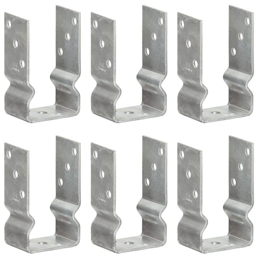 Aita-ankkurit 6 kpl hopea 8x6x15 cm galvanoitu teräs - Harrastajankoti.fi