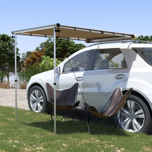 Asuntoauton ja -vaunun markiisi 1,2x2x2,15 m beige - Harrastajankoti.fi