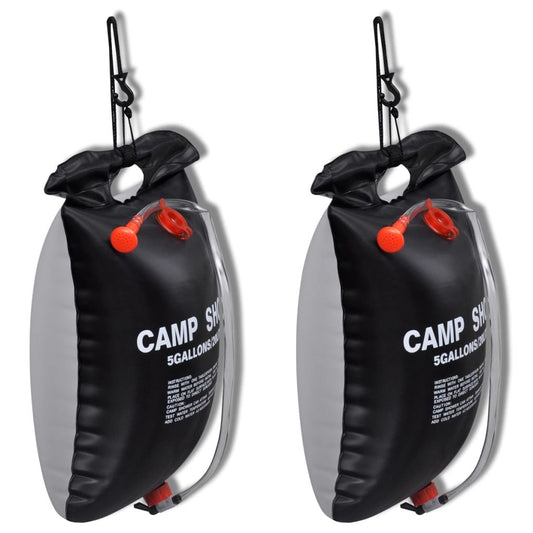 Aurinkovoima Leirisuihku 20 L 2kpl - Harrastajankoti.fi