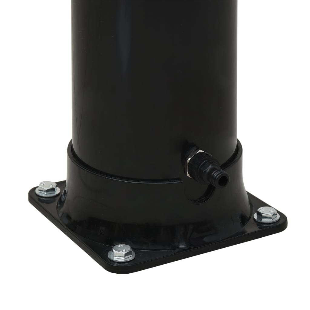 Aurinkovoimasuihku 214 cm 20 l musta - Harrastajankoti.fi