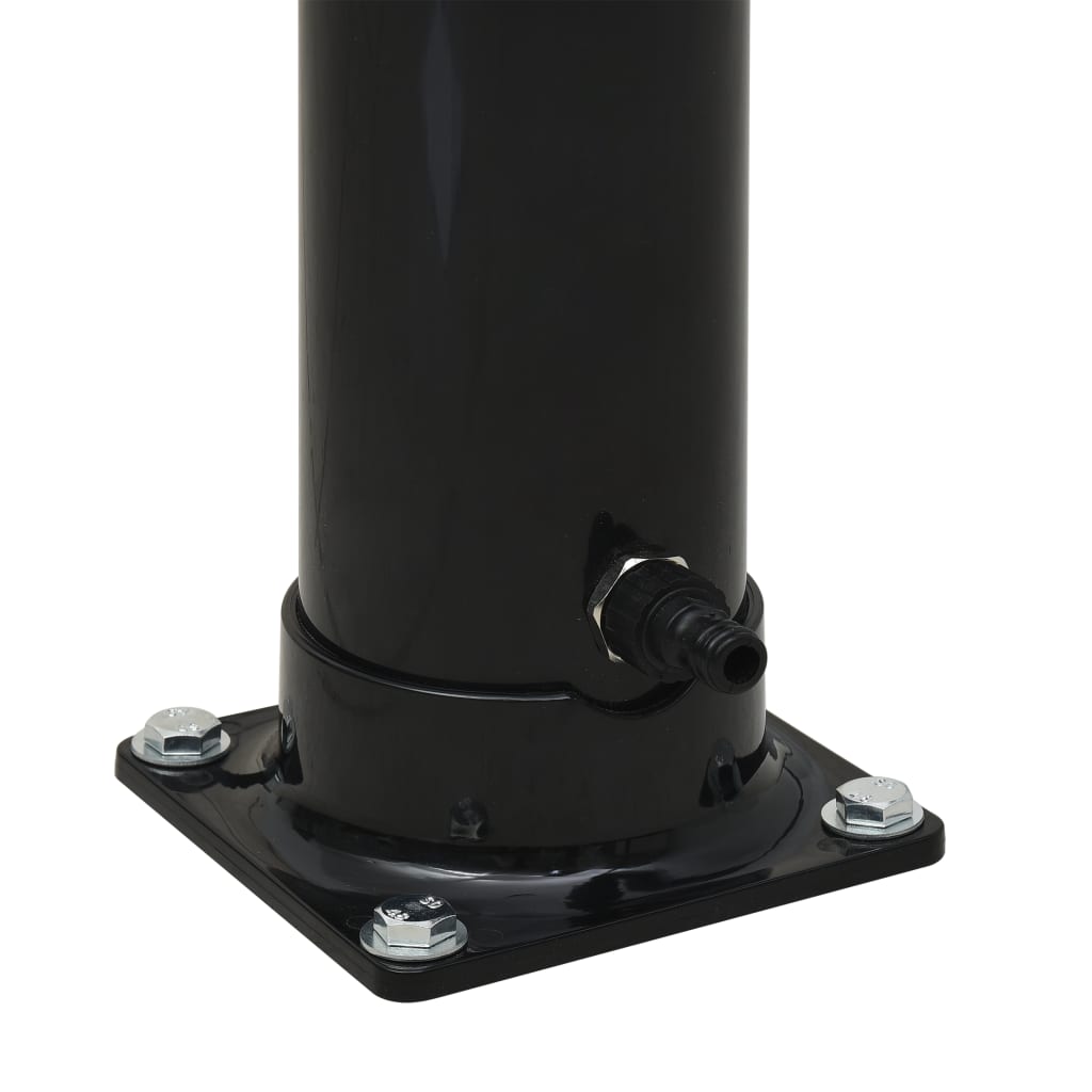 Aurinkovoimasuihku 214 cm 20 l musta - Harrastajankoti.fi