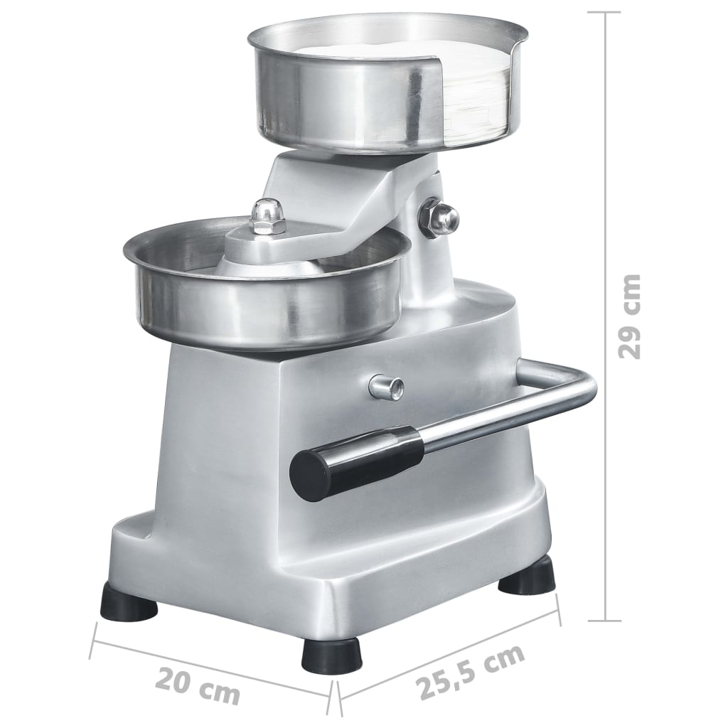 Hampurilaisprässi 500 paperilla alumiini 13 cm - Harrastajankoti.fi