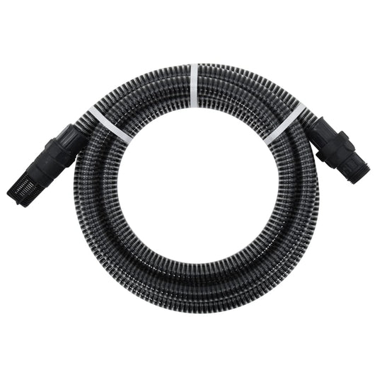 Imuletku PVC-liittimillä 10 m 22 mm musta - Harrastajankoti.fi