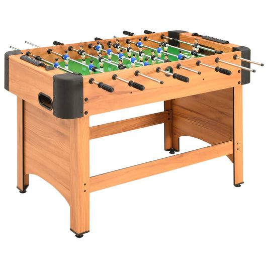 Jalkapallopöytä 118x95x79 cm vaahtera - Harrastajankoti.fi