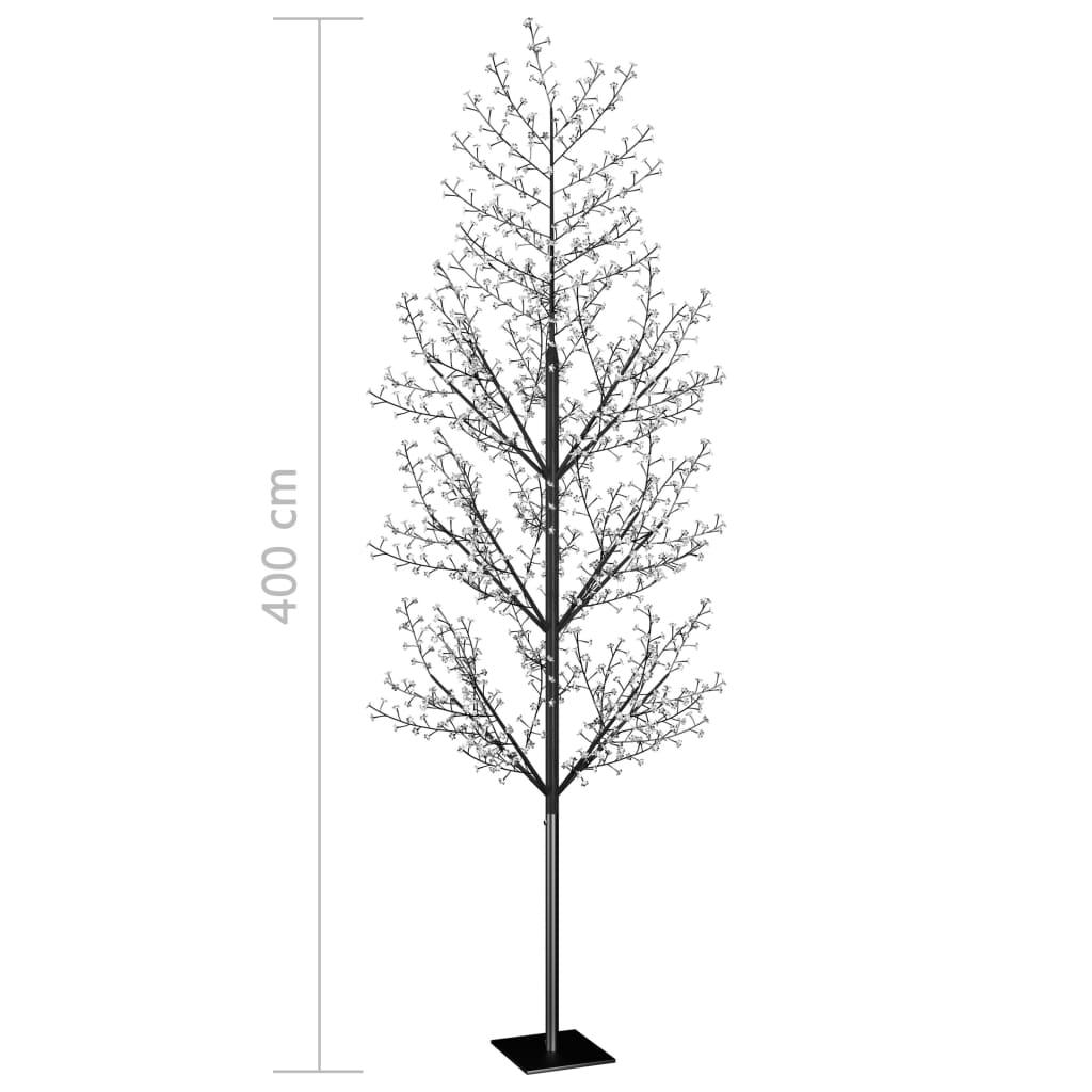 Joulukuusi 1 200 sinistä LED-valoa kirsikankukka 400 cm - Harrastajankoti.fi