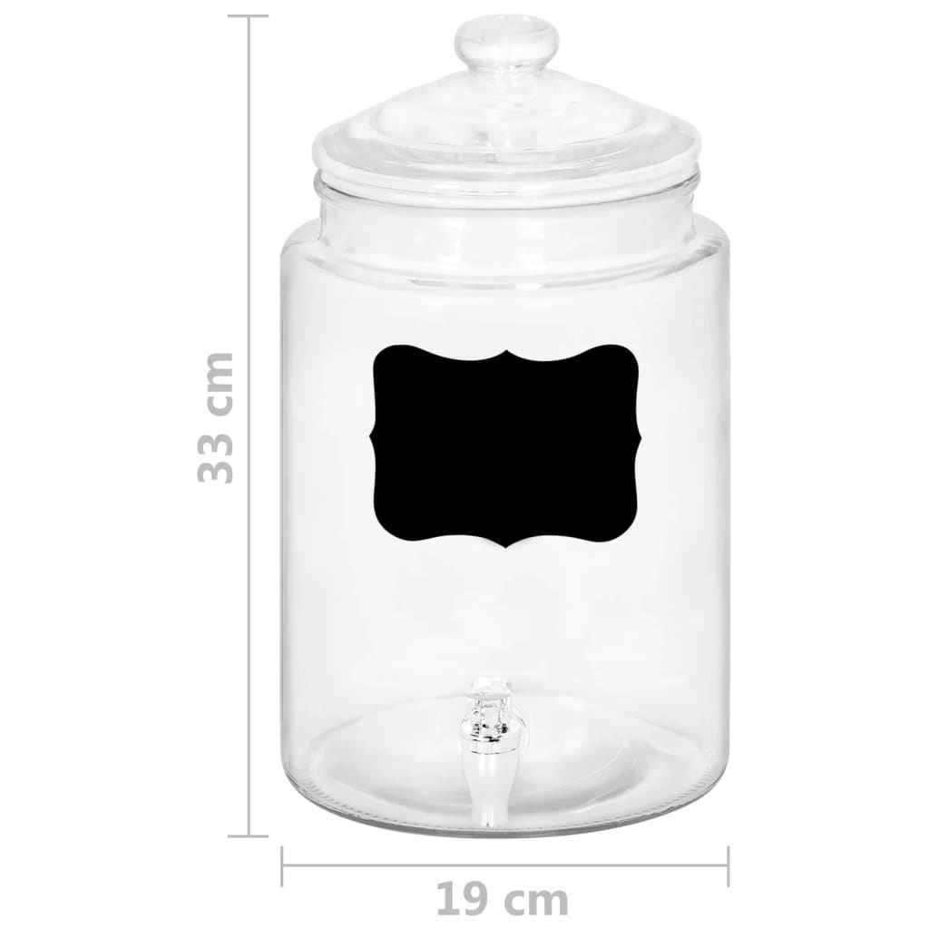 Juoma-annostelija tarralla 5800 ml lasi - Harrastajankoti.fi