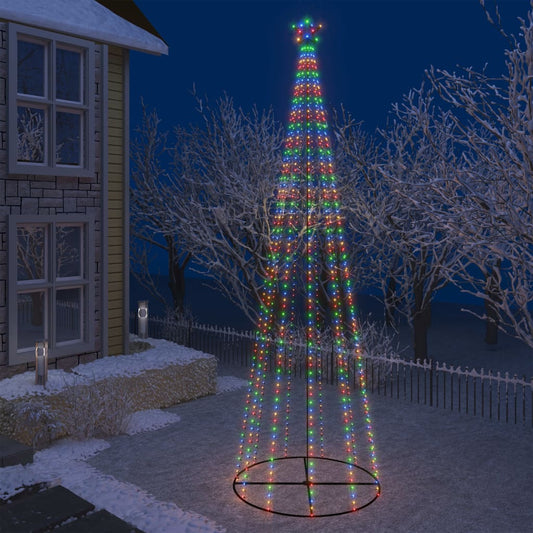 Kartio joulukuusi 752 moniväristä LED-valoa 160x500 cm - Harrastajankoti.fi