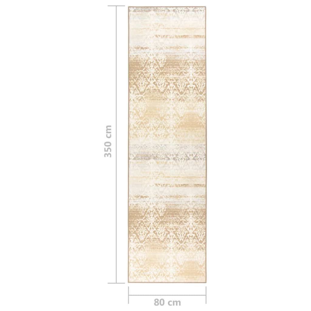 Käytävämatto kulta 80x350 cm - Harrastajankoti.fi