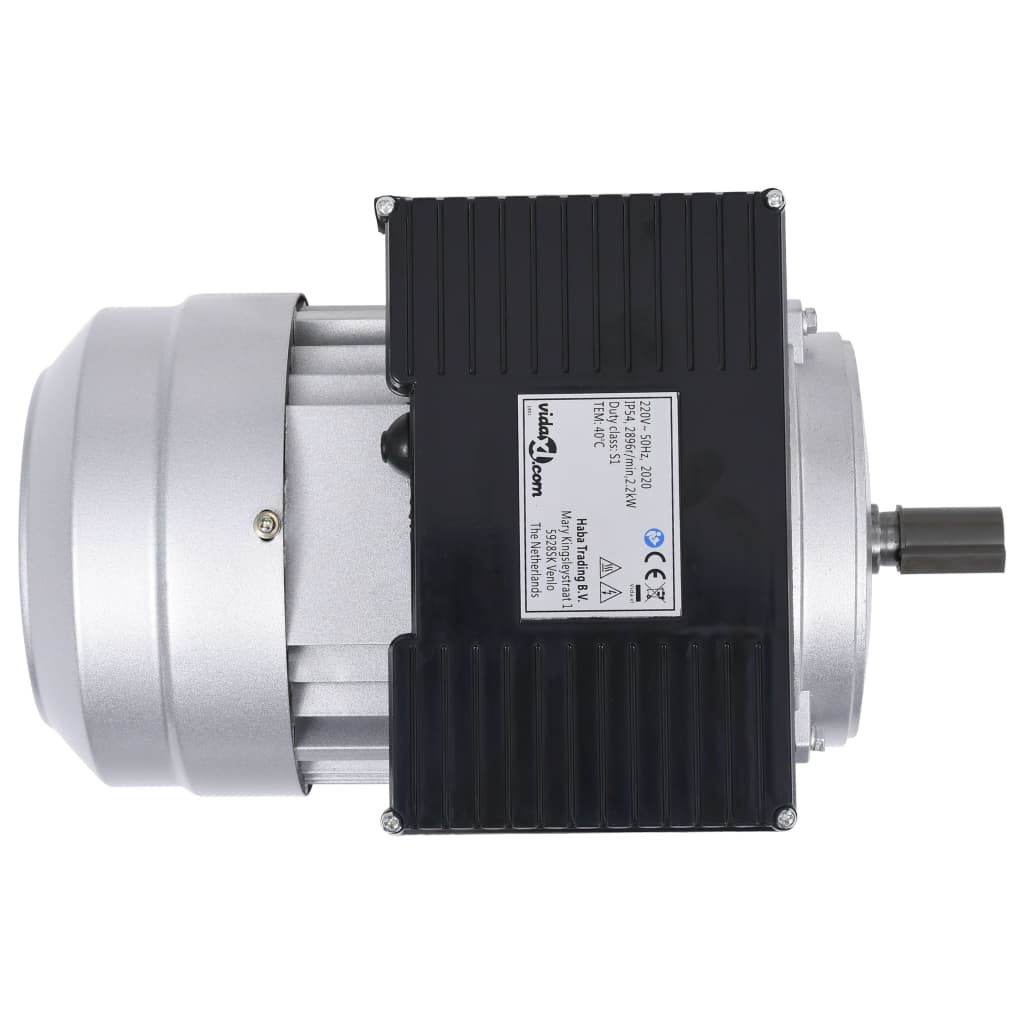 1-vaiheinen sähkömoottori 2,2 kW/3HP 2-napainen 2800 RPM - Harrastajankoti.fi